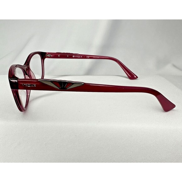 Vogue 5056 2410 Women's Eyeglass 53-17-140 Full Rim Oval Hot Pink FRAMES ONLY - Picture 4 of 11